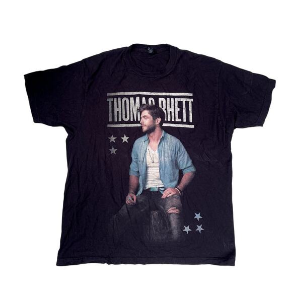 Thomas Rhett Tour 2015 T-Shirt Size XL Graphic Black - Picture 1 of 4
